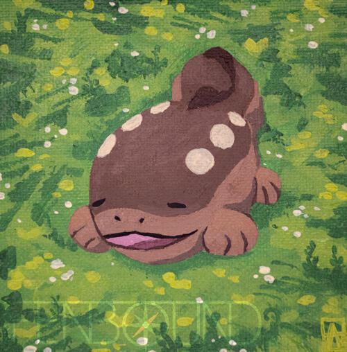 Acrylic Painting (me)