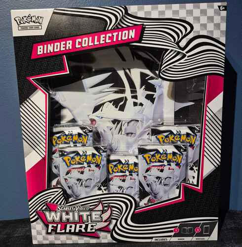 White Flare Binder Collection